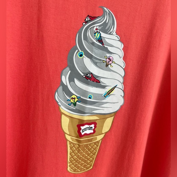 Ice Cream Vanilla Cone Graphic Tee - Picture 3 of 5
